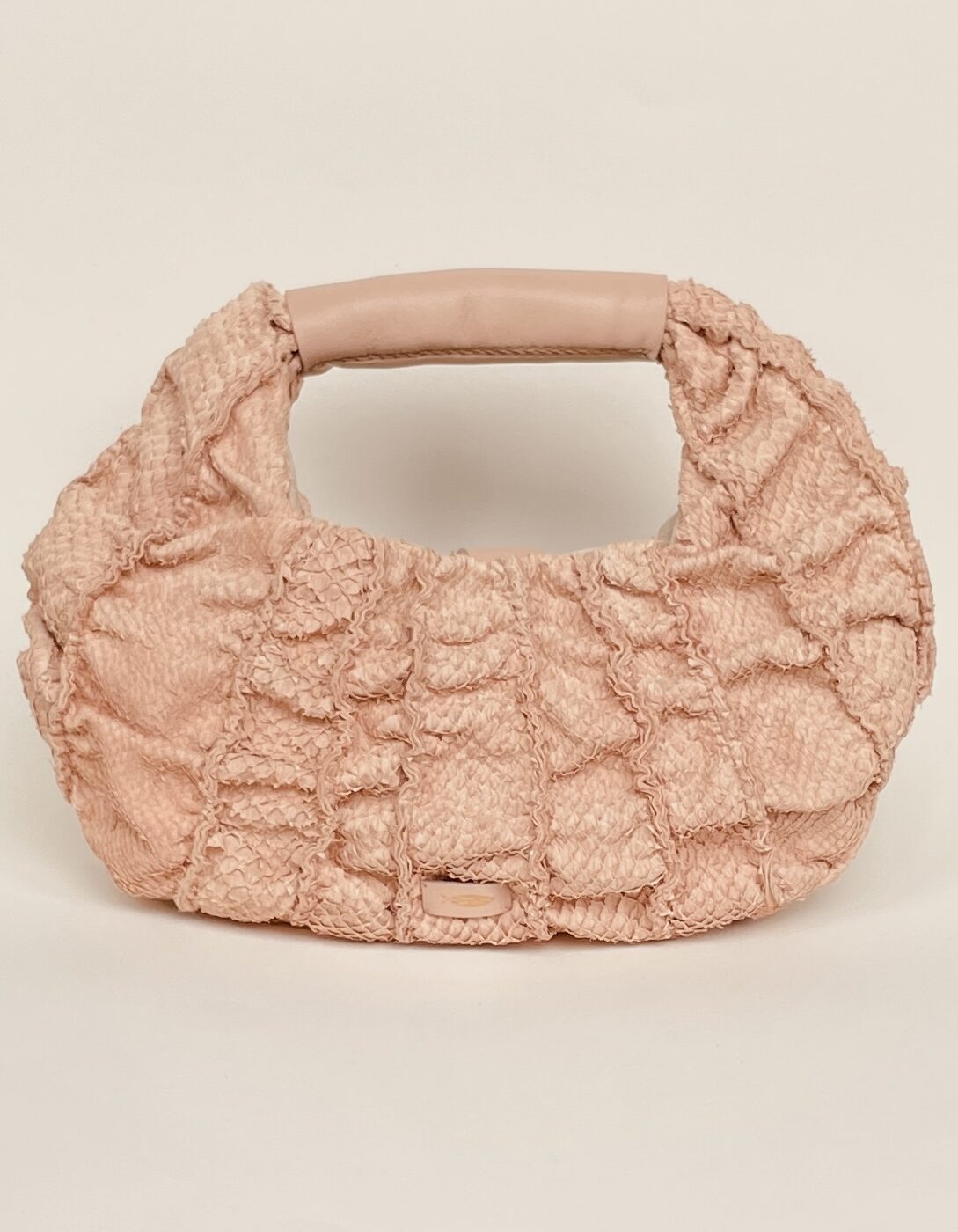 Handbag, rose gold