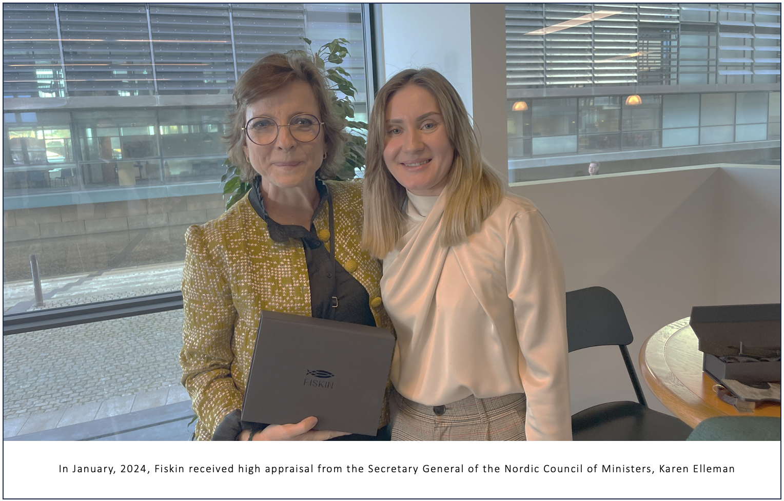 Recognition of Fiskin and founder Yuliia Buhlak